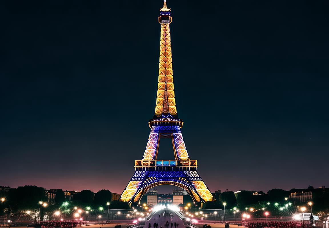 粉丝应援排面拉满，BLG队徽点亮埃菲尔铁塔。